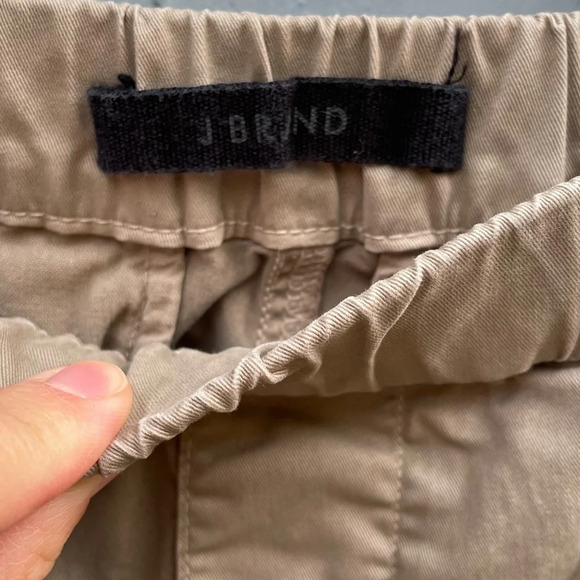 J Brand Eugene cotton-blend twill tapered cargo pants, size 26 - Picture 10 of 12